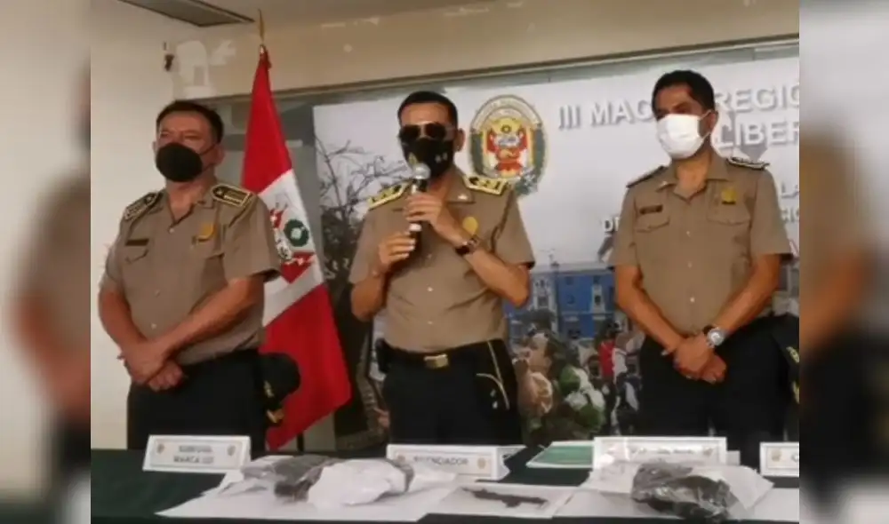 Jefe policial fue presentado a los medios de comunicación. Foto: captura de Réplica