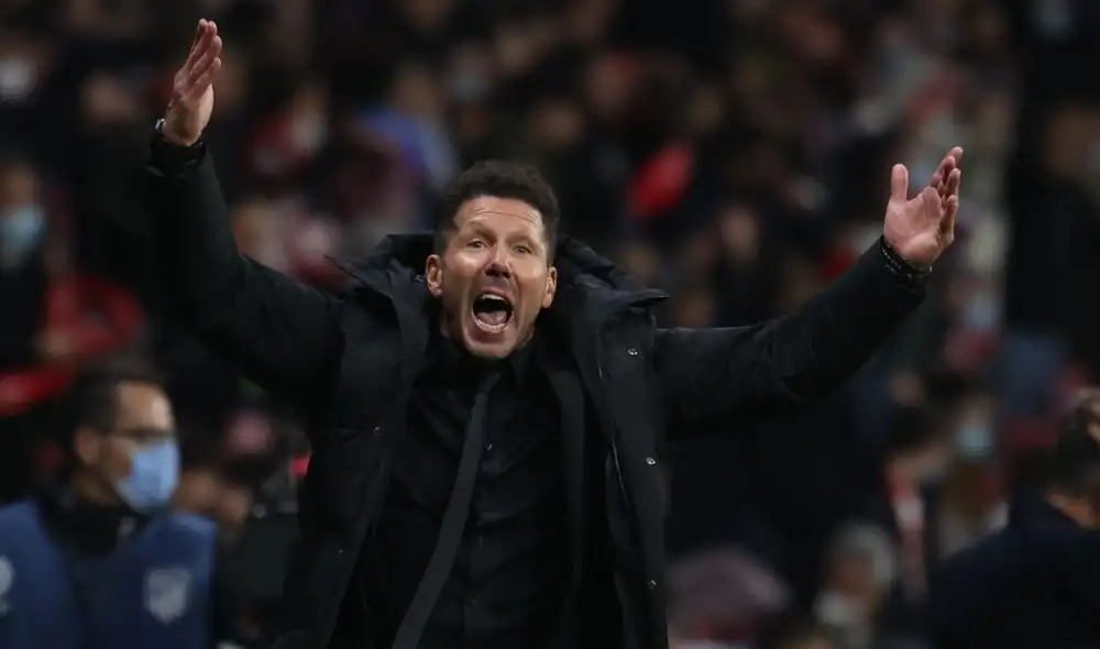 Diego Simeone ganó 2 ligas españolas con el cuadro colchonero. Foto: EFE. Diego Simeone ganó 2 ligas españolas con el cuadro colchonero. Foto: EFE.