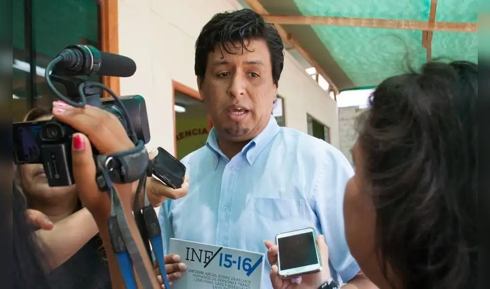 Eduardo Juárez, vocero de la Red Peruana TLGB.