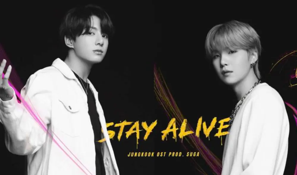 "Stay alive" de Jungkook, canción producida por Suga, es un tema promocional del webtoon de BTS, 7Fates CHAKHO. Foto: HYBE