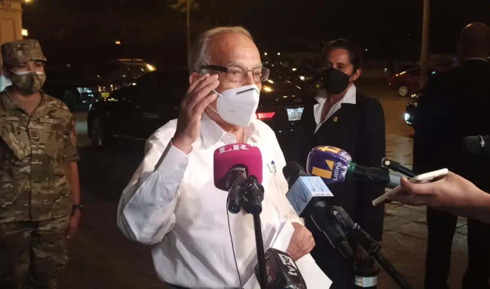 Anibal Torres citó esta tarde a los miembros de su Gabinete y anunció que brindará una conferencia de prensa el lunes 14 de febrero. Foto: Flavia Ramos/ URPI-LR