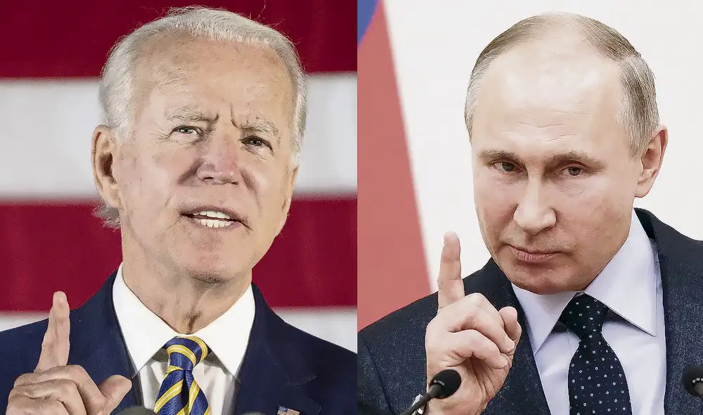 Fracaso. Joe Biden y Vladímir Putin intentaron encontrar el sábado una salida diplomática al conflicto, pero no encontraron un “cambio fundamental”. Foto: AFP Fracaso. Joe Biden y Vladímir Putin intentaron encontrar el sábado una salida diplomática al conflicto, pero no encontraron un “cambio fundamental”. Foto: AFP