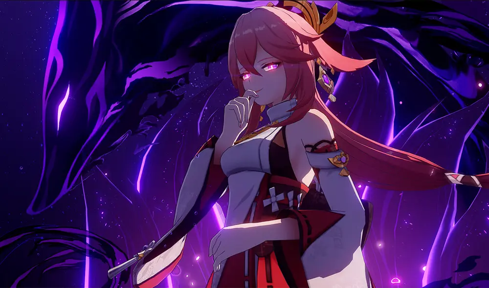 Yae Miko es uno de los nuevos personajes que llegará a Genshin Impact con la versión 2.5. Foto: Genshin Impact