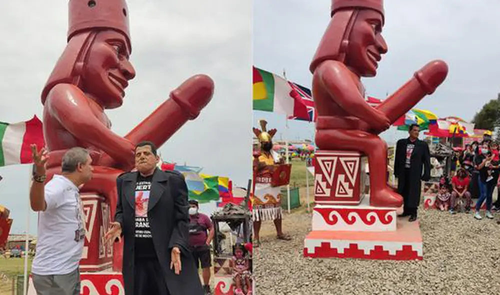 El último 5 de febrero se reinauguró la escultura de más de 3 metros en el sector Santa Rosa. Foto: MPM