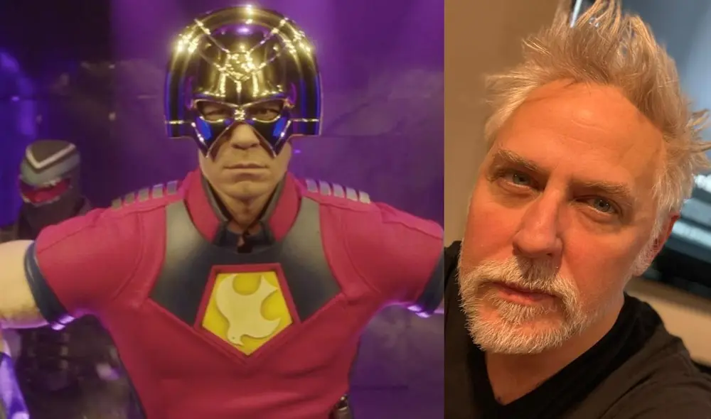 Peacemaker: James Gunn defiende la serie de los haters y Hollywood. Foto: composición LR/ HBO Max/Twitter