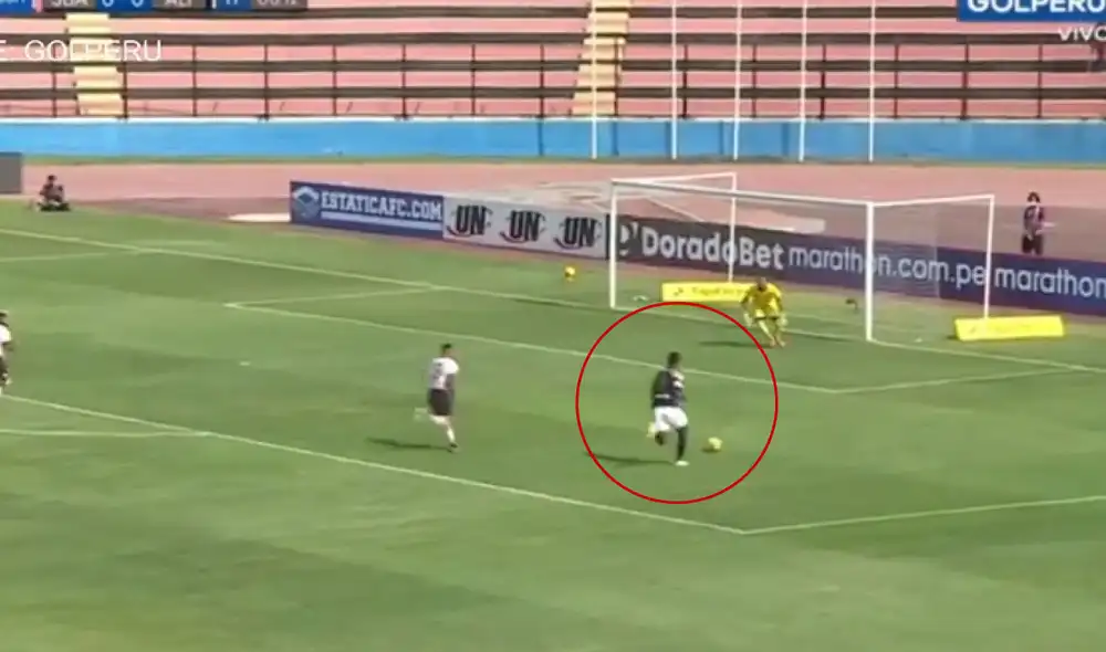 Rodríguez llegó a Alianza Lima en el 2021. Foto: captura Gol Perú.