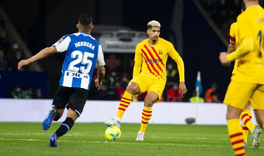 FC Barcelona vs. Espanyol empatan 1-1 en el primer tiempo. Foto: FCBarcelona