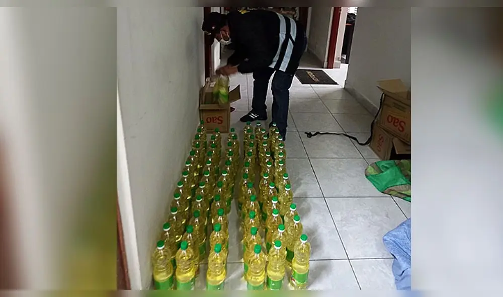 La mercadería era de procedencia extranjera y no tenía la documentación correspondiente. Foto: PNP