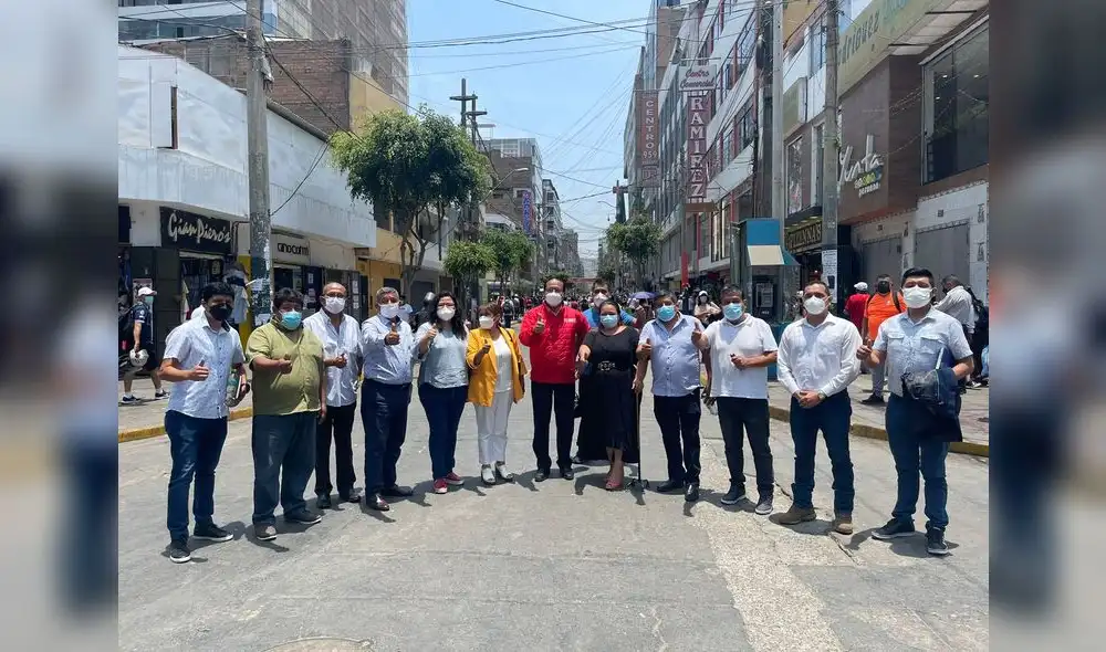 Ministro Sánchez se reunió con empresarios textiles de Gamarra. Foto: Mincetur