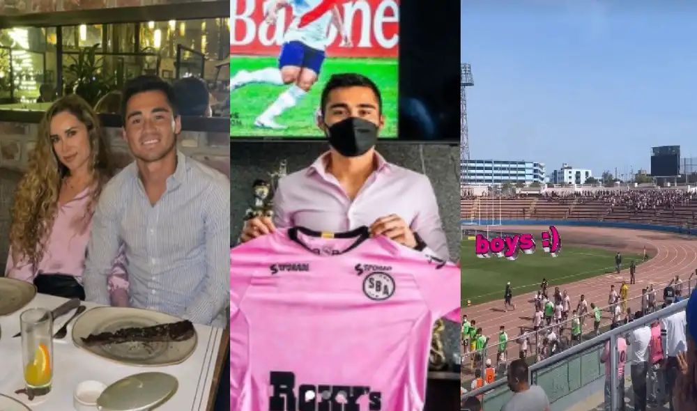 La empresaria no solo comparte tiempo con su pareja, sino que lo alienta desde las tribunas. Foto: Ale Venturo/Rodrigo Cuba/Instagram