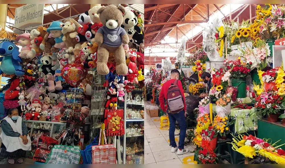 En el mercado San Camilo, los vendedores de la sección flores indicaron que el movimiento en días previos fue bajo. Foto: URPI/Wilder Pari En el mercado San Camilo, los vendedores de la sección flores indicaron que el movimiento en días previos fue bajo. Foto: URPI/Wilder Pari