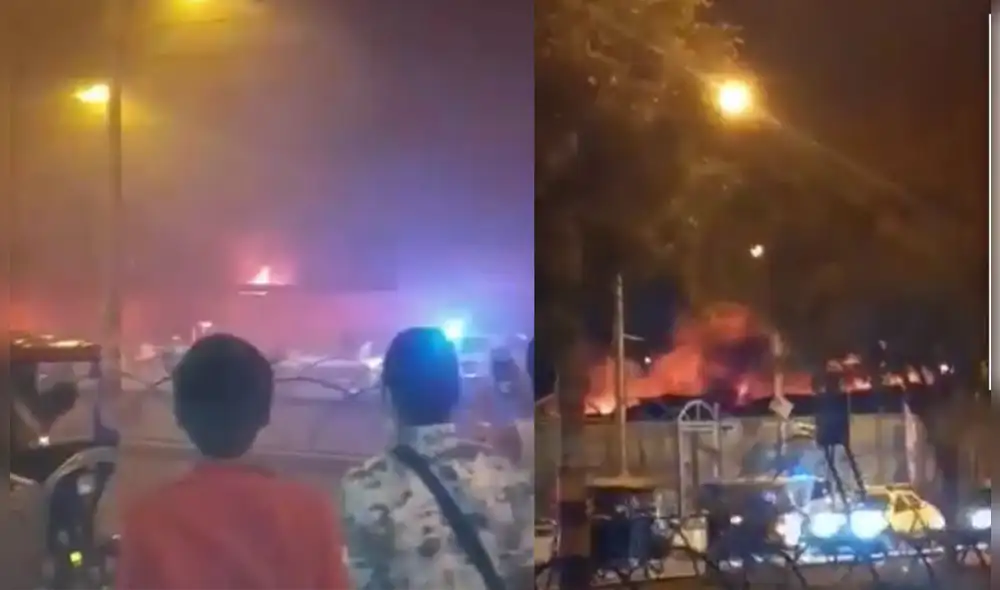 Comerciantes vieron sus puestros reducidos a cenizas. Foto: La República. Comerciantes vieron sus puestros reducidos a cenizas. Foto: La República.