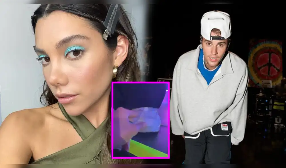 Mafer Neyra estuvo tan emocionada que no pudo dejar de inmortalizar parte de las presentaciones de sus artistas favoritos. Foto: composición/Mafer Neyra/Justin Bieber/Instagram Mafer Neyra estuvo tan emocionada que no pudo dejar de inmortalizar parte de las presentaciones de sus artistas favoritos. Foto: composición/Mafer Neyra/Justin Bieber/Instagram