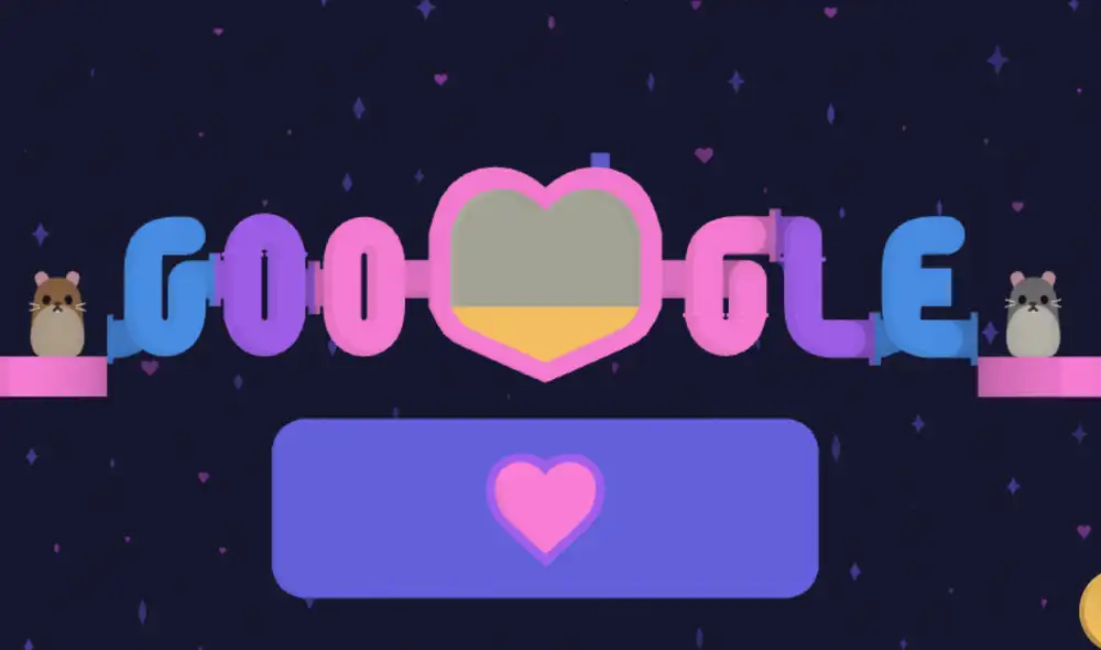 El minijuego se encuentra en la página principal del buscador. Foto: captura Google