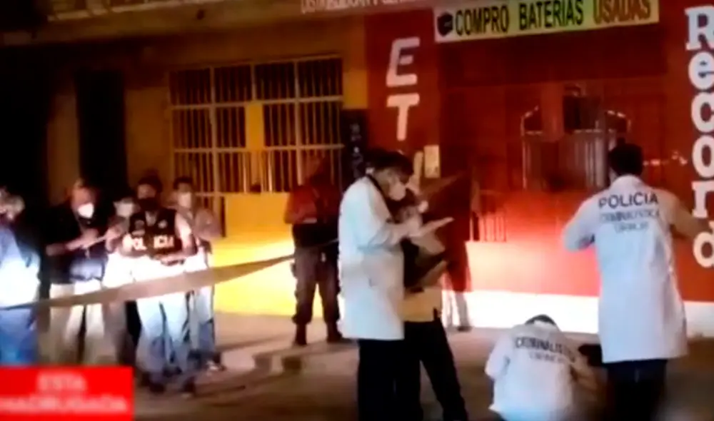 Víctima de 29 años fue trasladada a una clínica local de SMP. Sin embargo, tampoco sobrevivió. Foto: captura América noticias