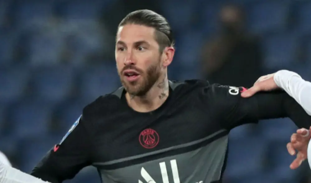 Sergio Ramos llegó al PSG en julio de 2021. Foto: EFE Sergio Ramos llegó al PSG en julio de 2021. Foto: EFE