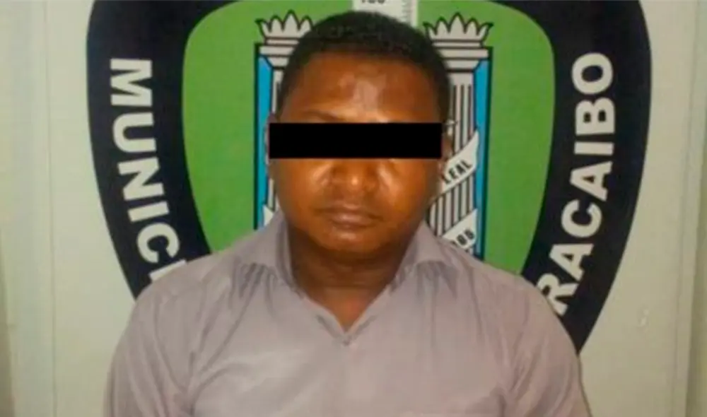 Al momento de verificar sus datos en el Sistema Policial, presentó un antecedente penal por violación. Foto: Instagram / @policiademaracaibo