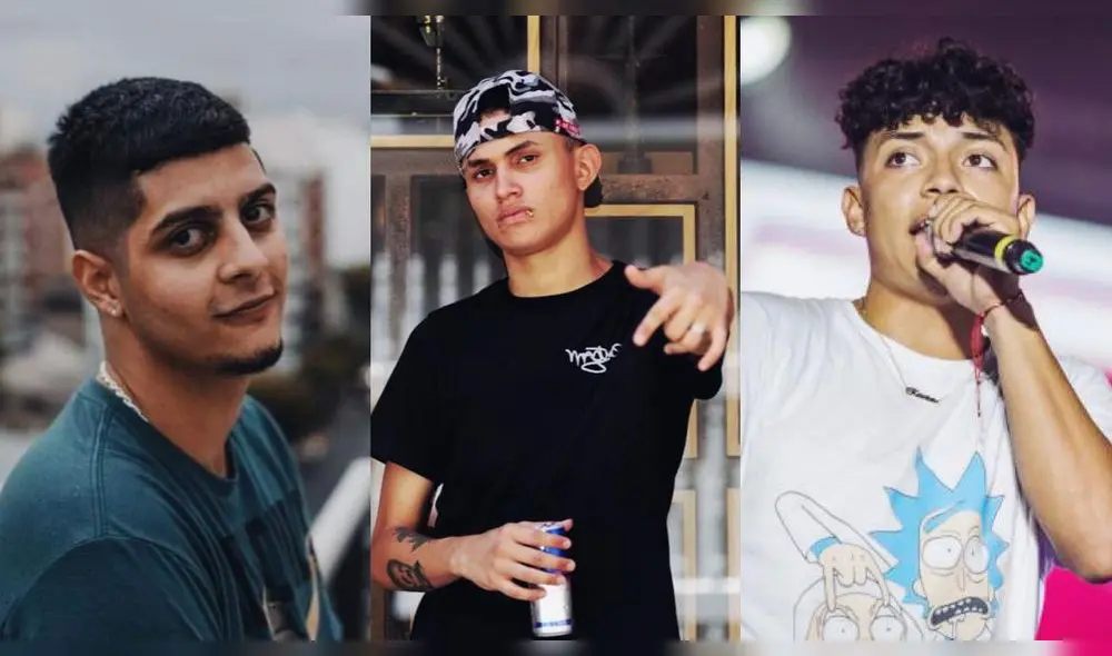 Letra, Filósofo y Valles T, participantes de FMS Colombia. Foto: composición La República