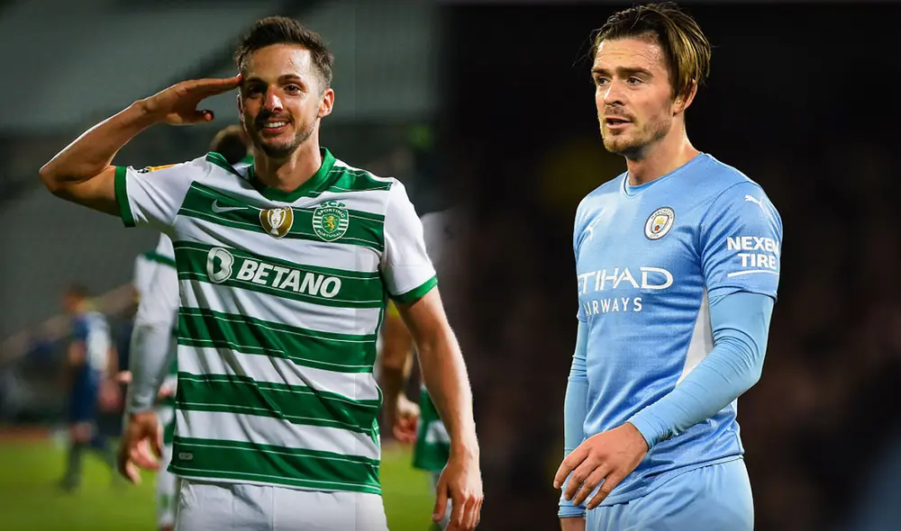 Mientras Sporting de Lisboa está en el segundo puesto en su torneo, el City está en el primer lugar de la Premier League. Foto: composición LR / EFE