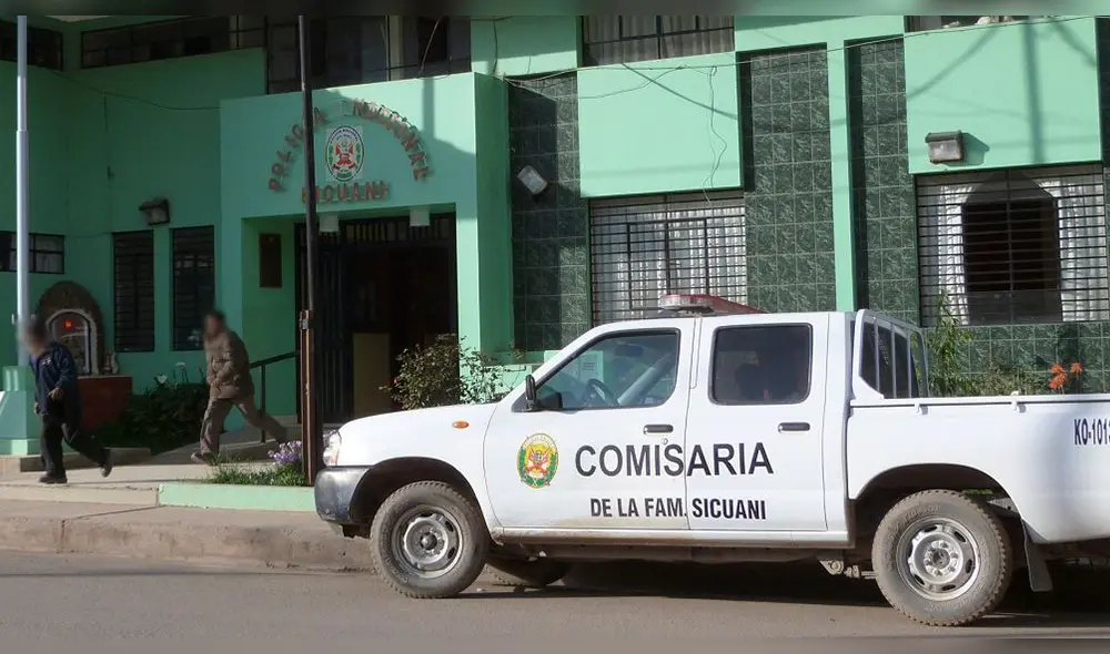 German Ccama Bermudes (22), F.C.T. (17) y S.O.B. (17) fueron detenidos por el presunto delito de secuestro contra la menor de 3 años. Foto: Sicuani Noticias