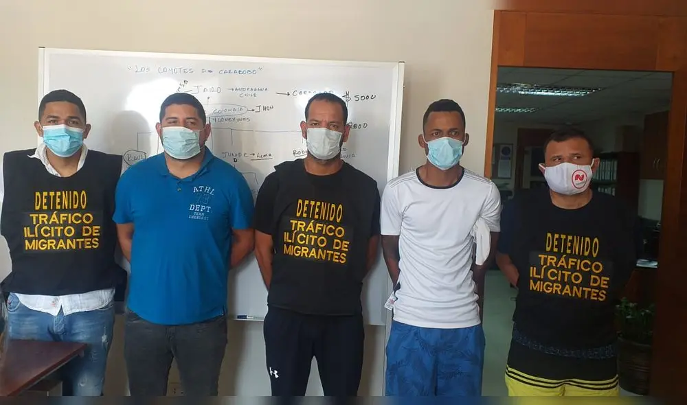 Delincuentes son de origen venezolano, al igual que sus víctimas menores de edad. Foto: PNP Delincuentes son de origen venezolano, al igual que sus víctimas menores de edad. Foto: PNP