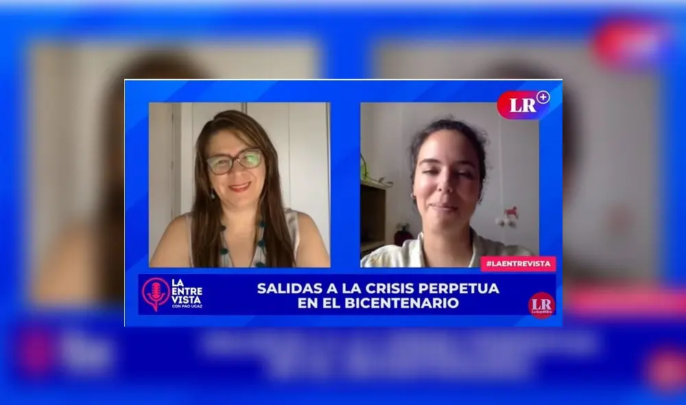 Adriana Urrutia, presidenta de la Asociación Civil Transparencia. Foto: captura/LR+