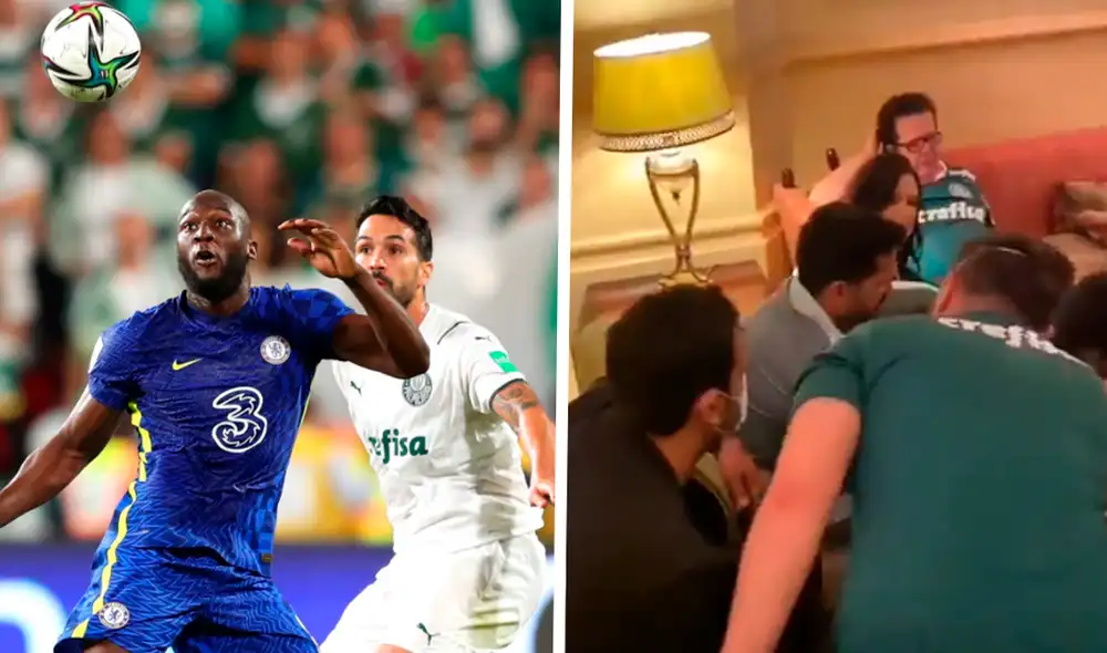 Luan fue consolado por hinchas de Palmeiras. Foto: EFE/ ESPN Luan fue consolado por hinchas de Palmeiras. Foto: EFE/ ESPN