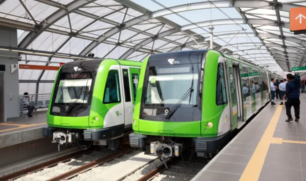 La Línea 1 del Metro de Lima cuenta con 26 estaciones. Foto: Andina La Línea 1 del Metro de Lima cuenta con 26 estaciones. Foto: Andina
