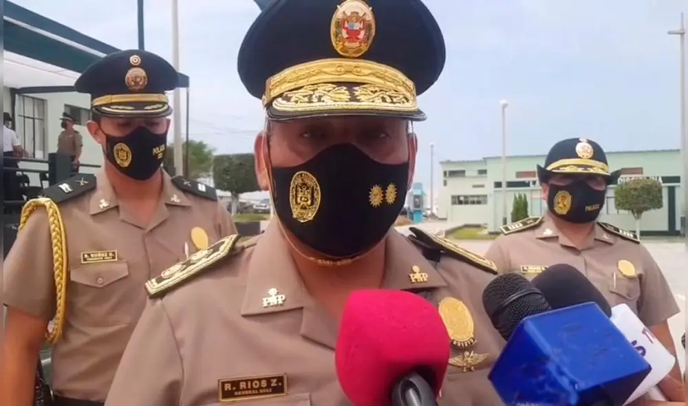 Un grupo de trabajadores de la empresa Agropucalá realizó una protesta en la calle 7 de enero. Foto: URPI-GLR