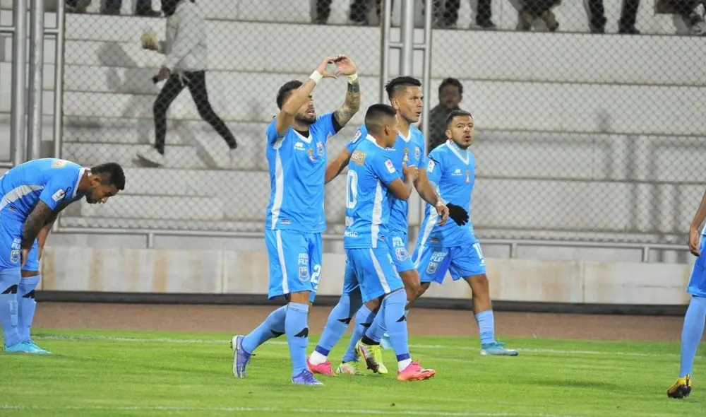 Binacional venció 5-0 a Cantolao. Foto: Liga de Fútbol Profesional.