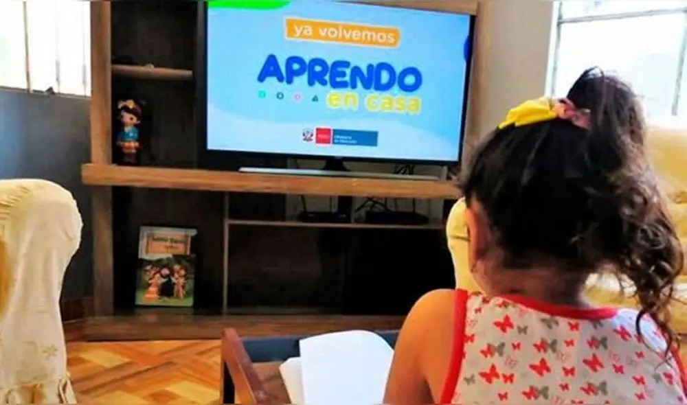 Aprendo en casa ayudará en el retorno a la presencialidad en las escuelas a partir de marzo. Foto: Minedu