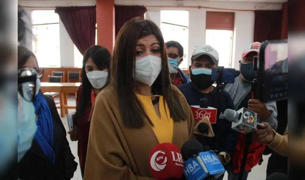 Kimmerlee Gutiérrez señaló que la Policía esta dispuesta a realizar un trabajo articulado. Foto: La República Kimmerlee Gutiérrez señaló que la Policía esta dispuesta a realizar un trabajo articulado. Foto: La República