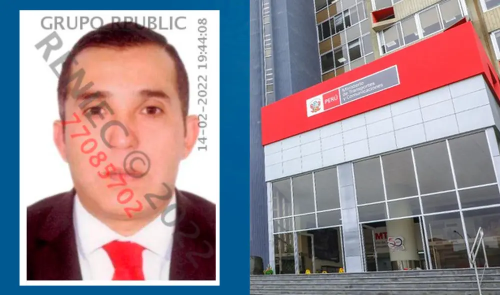 Julio Lazo fue despedido del MTC este 14 de febrero. Foto: difusión/MTC