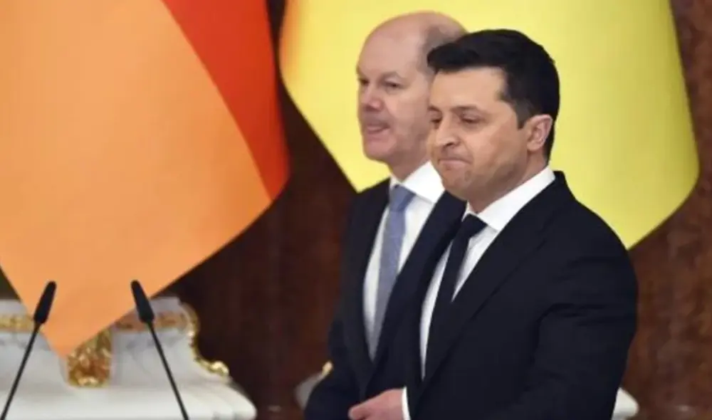 El presidente de Ucrania, Volodimir Zelenski, decretó el lunes una “jornada de unidad” para el miércoles ante un eventual ataque ruso. Foto: AFP El presidente de Ucrania, Volodimir Zelenski, decretó el lunes una “jornada de unidad” para el miércoles ante un eventual ataque ruso. Foto: AFP