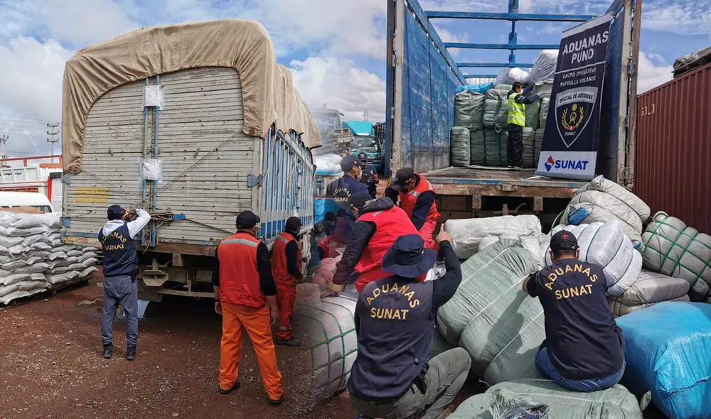 Camión estará intervenido en un depósito mientras duren las investigaciones. Foto: Sunat