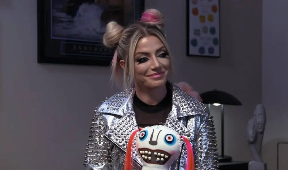 Sorpresa en Raw. Alexa Bliss participará en la cámara de la eliminación femenina. El público de WWE ovacionó la noticia. Foto: WWE