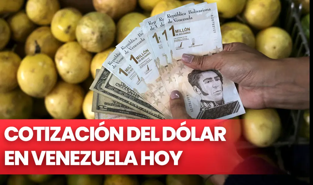 Conoce el precio del dólar en Venezuela hoy, según Dólar Monitor y DolarToday. Foto: composición/AFP Conoce el precio del dólar en Venezuela hoy, según Dólar Monitor y DolarToday. Foto: composición/AFP