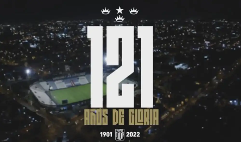 Alianza Lima cumple 121 años de creación este 15 de feberero. Foto: captura Twitter Alianza Lima cumple 121 años de creación este 15 de feberero. Foto: captura Twitter