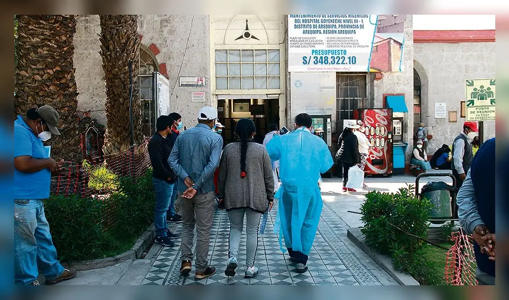 Sin recursos. Hospital no tiene para pagar a contratados. Foto: La República