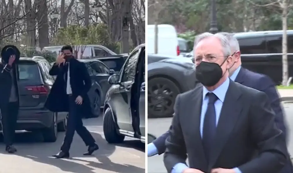 Los presidentes de ambos clubes se reunieron en París junto a otros directivos. Foto: composición LR/El Chiringuito TV Los presidentes de ambos clubes se reunieron en París junto a otros directivos. Foto: composición LR/El Chiringuito TV