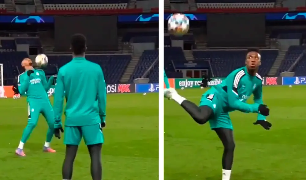 Real Madrid visita al PSG por los octavos de final de la Champions League 2021-22. Foto: captura ESPN Real Madrid visita al PSG por los octavos de final de la Champions League 2021-22. Foto: captura ESPN