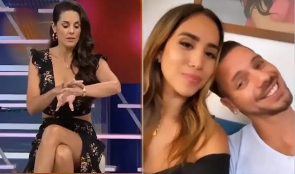 Melissa Paredes y Anthony Aranda ya no ocultan su amor. Foto: captura/América TV, Melissa Paredes/Instagram Melissa Paredes y Anthony Aranda ya no ocultan su amor. Foto: captura/América TV, Melissa Paredes/Instagram