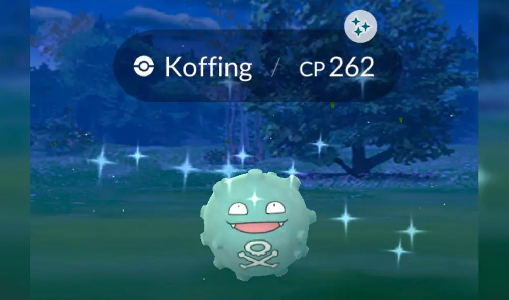 Koffing aparecerá con mayor frecuencia en Pokémon GO a partir de las 6.00 p. m. del 15 de febrero. Foto: Pokémon GO