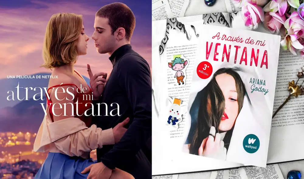 A través de mi ventana es la película juvenil del momento en Netflix. Foto: composición/Netflix A través de mi ventana es la película juvenil del momento en Netflix. Foto: composición/Netflix