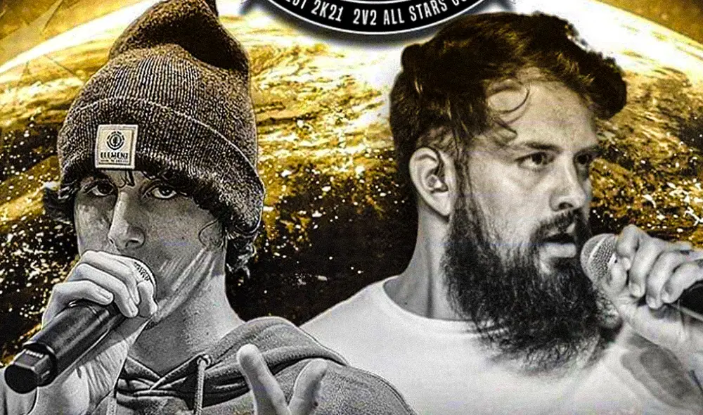 Papo y Jaze, dupla en la God Level 2vs2. Foto: God Level / Instagram