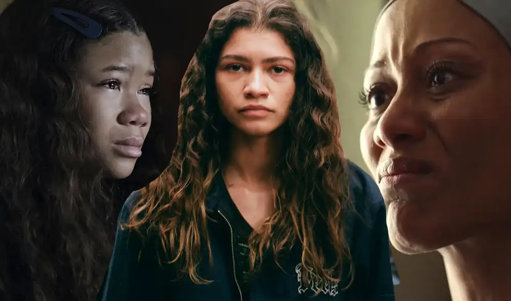 El destino de Rue, personaje de Zendaya es incierto a pocos capítulos de terminar la temporada 2 de Euphoria. Foto: composición/HBO Max