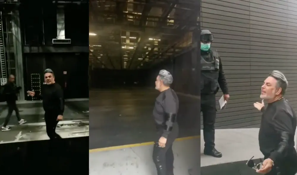 Logró la ansiada internacionalización. Andrés Hurtado viajó a México para conocer el set de su nuevo programa. Foto: Andrés Hurtado/Instagram