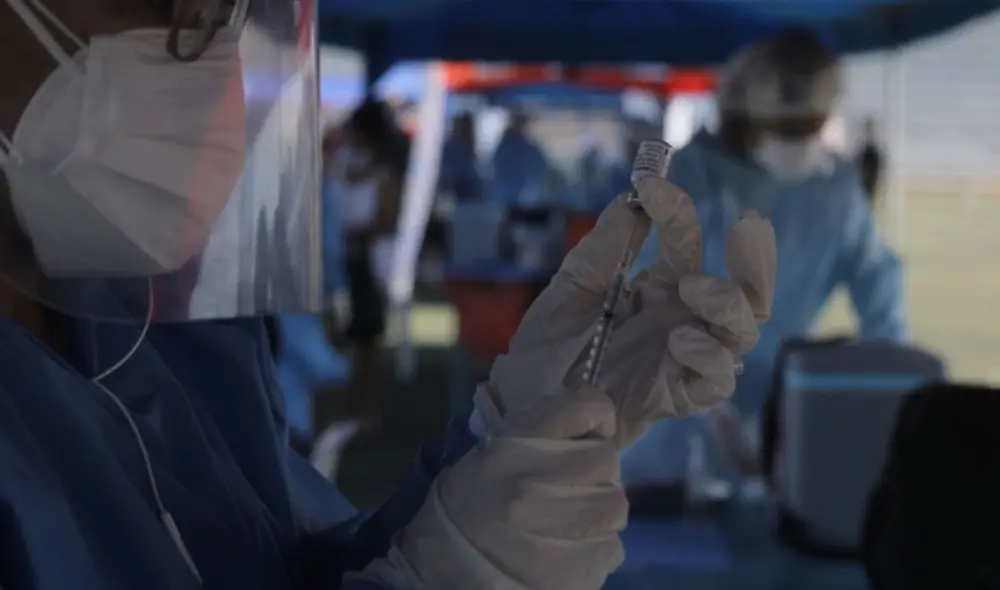 La meta total de Loreto es vacunar a 1 096 407 personas con dos dosis. Foto: Minsa