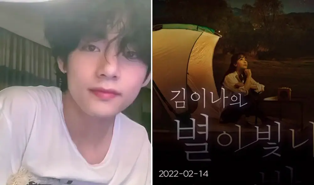 Taehyung de BTS: locutora leyó mensaje de V por el 14 de febrero. Foto: Instagram/captura Twitter