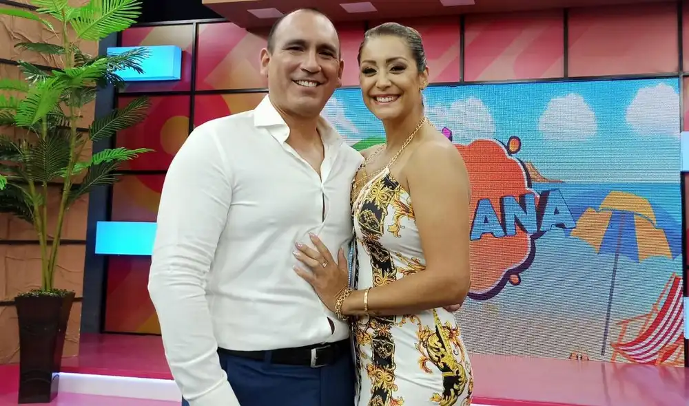 Karla Tarazona y Rafael Fernández se casaron por civil en diciembre del 2020. Foto: GLR